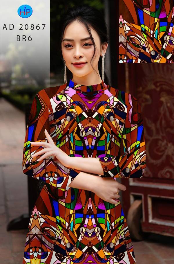 Vải Áo Dài Hoa Văn Mới Ra AD 20867 46 Vải Áo Dài Hoa Văn Mới Ra AD 20867