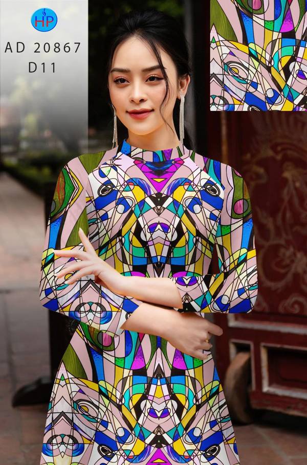 Vải Áo Dài Hoa Văn Mới Ra AD 20867 48 Vải Áo Dài Hoa Văn Mới Ra AD 20867