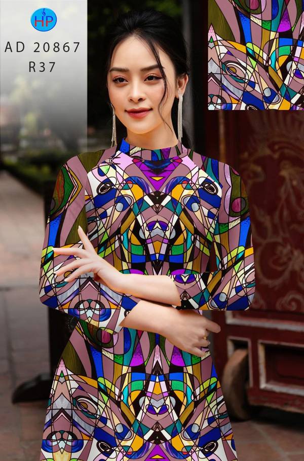 Vải Áo Dài Hoa Văn Mới Ra AD 20867 52 Vải Áo Dài Hoa Văn Mới Ra AD 20867