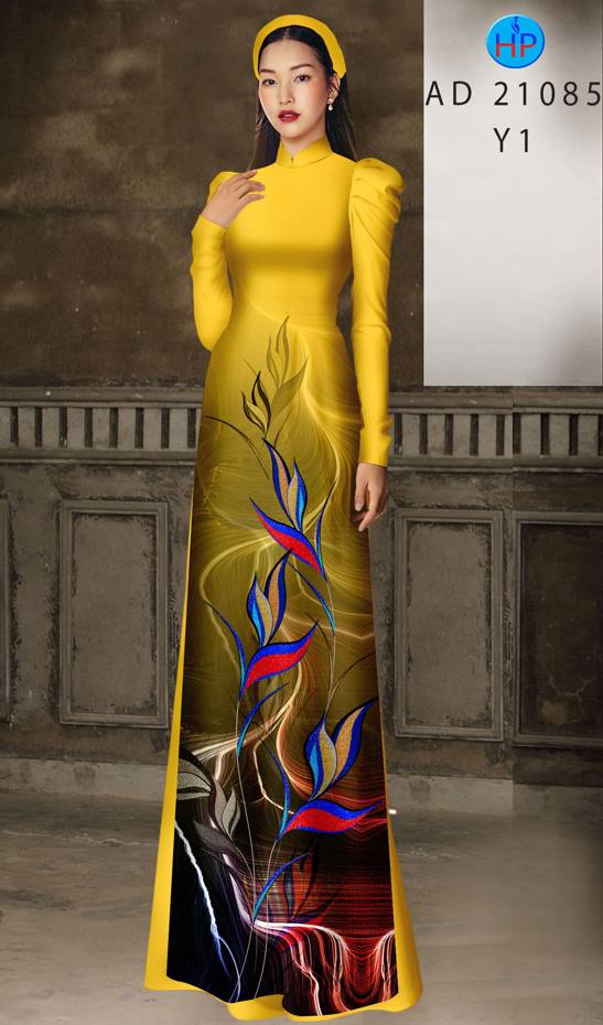 Vải Áo Dài Hoa Thiên Điểu Độc Đáo AD 21085 37 Vải Áo Dài Hoa Thiên Điểu Độc Đáo AD 21085