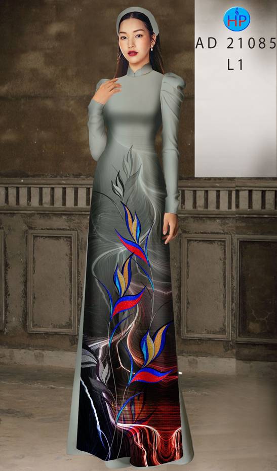 Vải Áo Dài Hoa Thiên Điểu Độc Đáo AD 21085 39 Vải Áo Dài Hoa Thiên Điểu Độc Đáo AD 21085