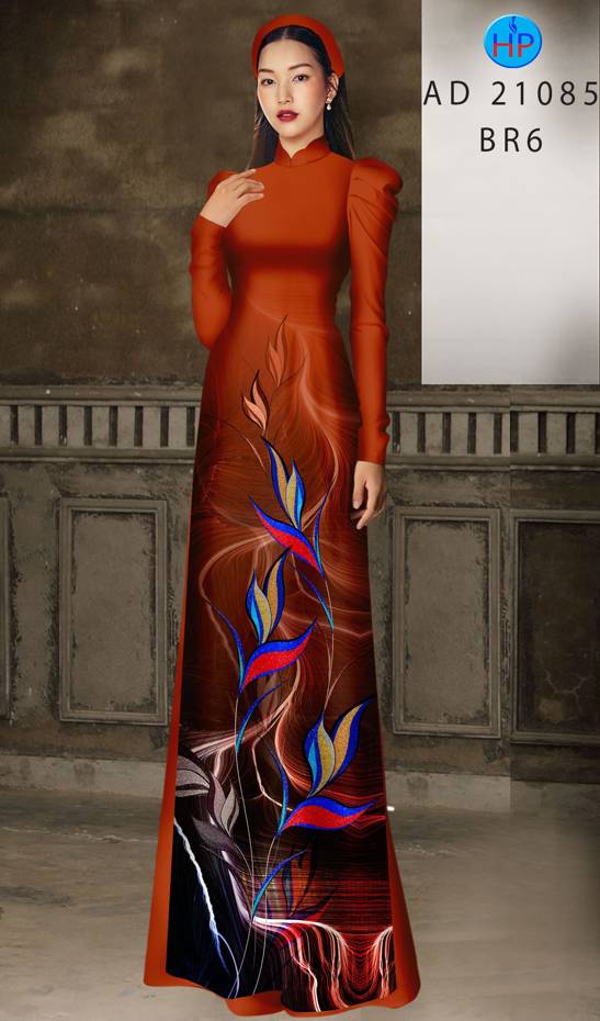 Vải Áo Dài Hoa Thiên Điểu Độc Đáo AD 21085 41 Vải Áo Dài Hoa Thiên Điểu Độc Đáo AD 21085