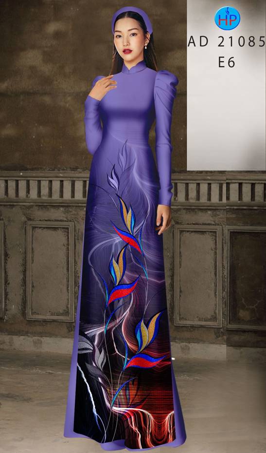 Vải Áo Dài Hoa Thiên Điểu Độc Đáo AD 21085 43 Vải Áo Dài Hoa Thiên Điểu Độc Đáo AD 21085