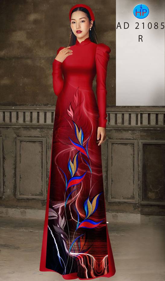 Vải Áo Dài Hoa Thiên Điểu Độc Đáo AD 21085 50 Vải Áo Dài Hoa Thiên Điểu Độc Đáo AD 21085