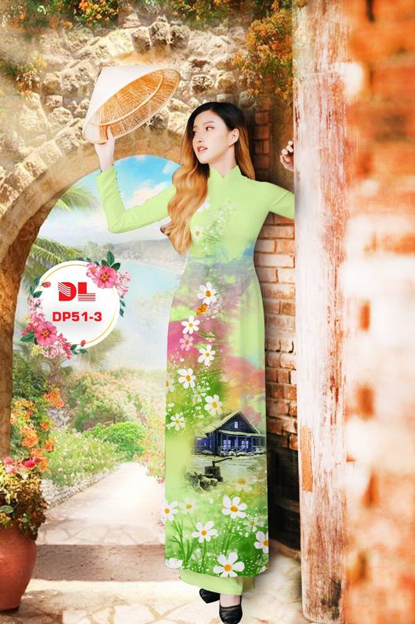 Vải Áo Dài Phong Cảnh Mới Ra AD DP51 26 Vải Áo Dài Phong Cảnh Mới Ra AD DP51