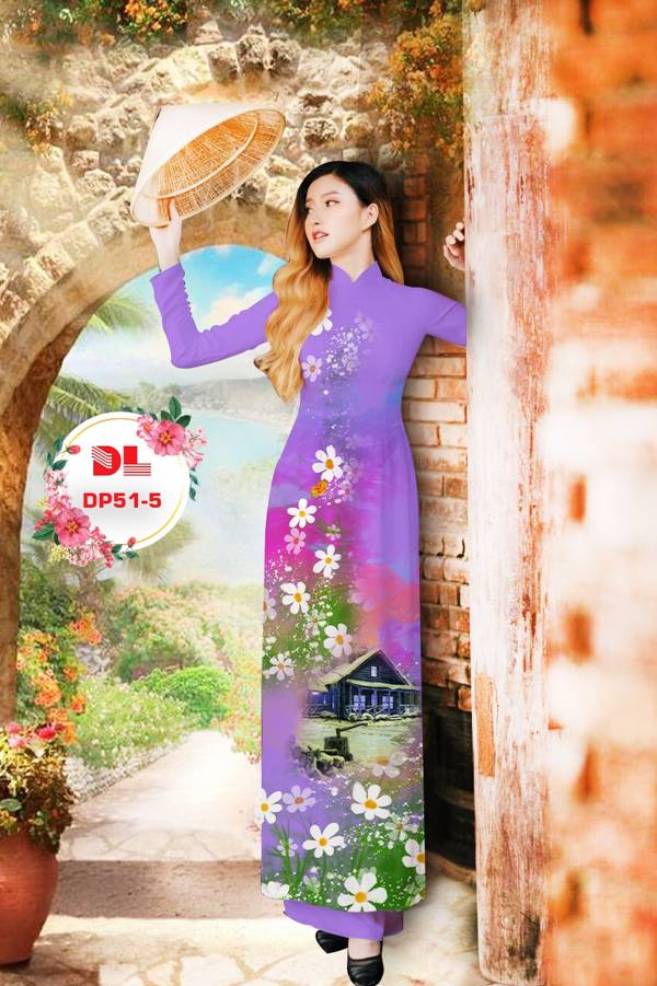 Vải Áo Dài Phong Cảnh Mới Ra AD DP51 28 Vải Áo Dài Phong Cảnh Mới Ra AD DP51
