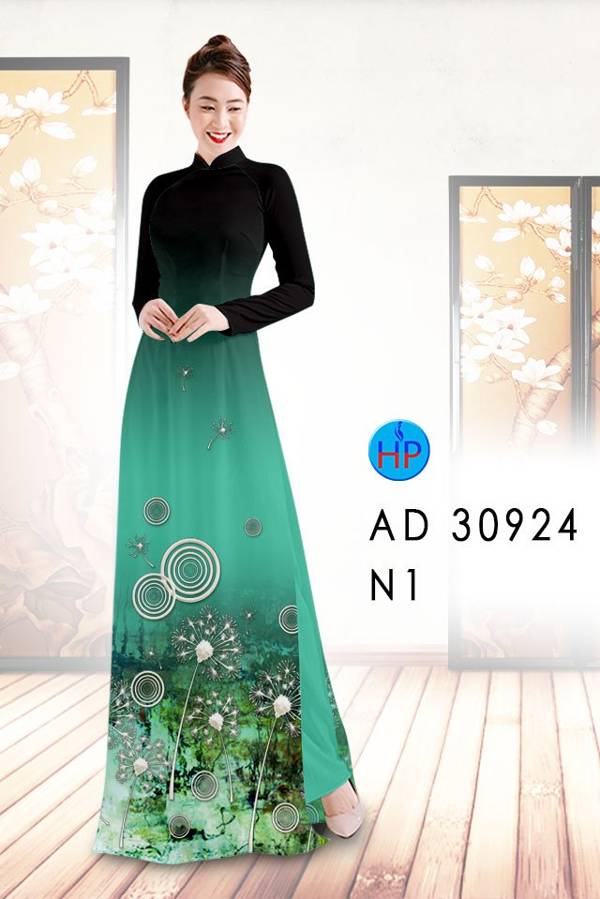 Vải Áo Dài Hoa Bồ Công Anh Thiết Kế 2021 AD 30924 41 Vải Áo Dài Hoa Bồ Công Anh Thiết Kế 2021 AD 30924