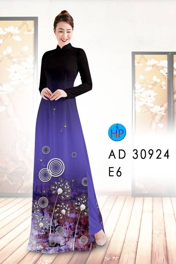 Vải Áo Dài Hoa Bồ Công Anh Thiết Kế 2021 AD 30924 44 Vải Áo Dài Hoa Bồ Công Anh Thiết Kế 2021 AD 30924