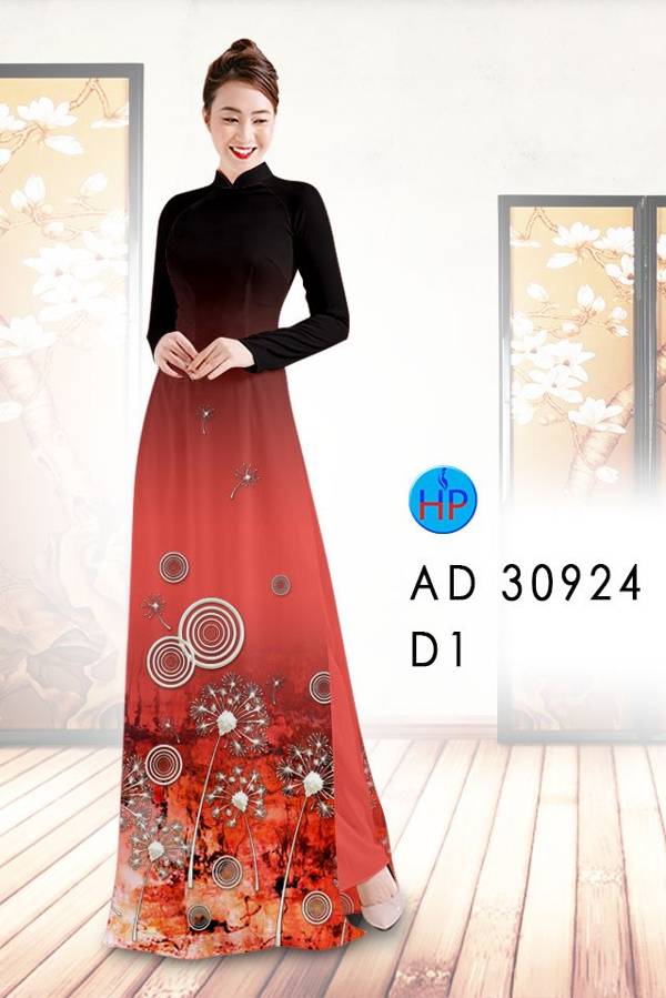 Vải Áo Dài Hoa Bồ Công Anh Thiết Kế 2021 AD 30924 43 Vải Áo Dài Hoa Bồ Công Anh Thiết Kế 2021 AD 30924