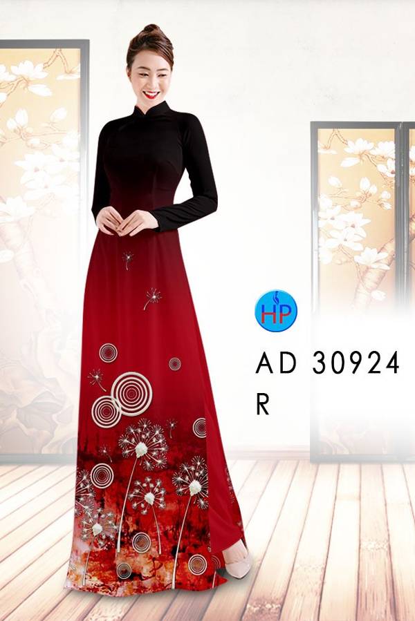 Vải Áo Dài Hoa Bồ Công Anh Thiết Kế 2021 AD 30924 54 Vải Áo Dài Hoa Bồ Công Anh Thiết Kế 2021 AD 30924