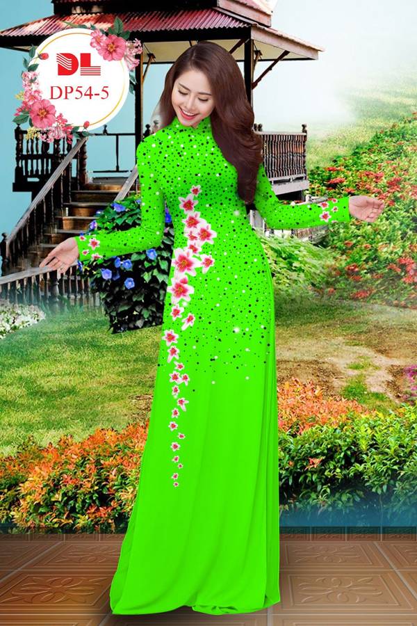 Vải Áo Dài Hoa In 3D Vừa Ra AD DP54 27 Vải Áo Dài Hoa In 3D Vừa Ra  AD DP54