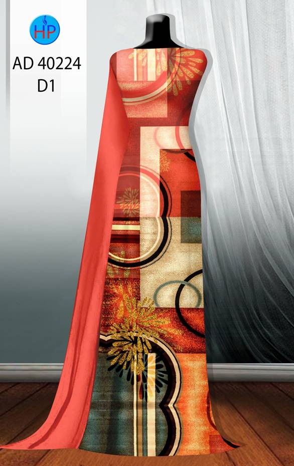 Vải Áo Dài Lập Thể Mới Ra AD 40224 37 Vải Áo Dài Lập Thể Mới Ra AD 40224