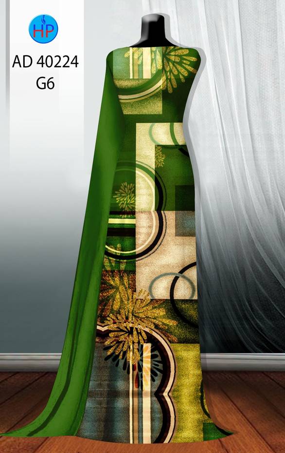 Vải Áo Dài Lập Thể Mới Ra AD 40224 38 Vải Áo Dài Lập Thể Mới Ra AD 40224