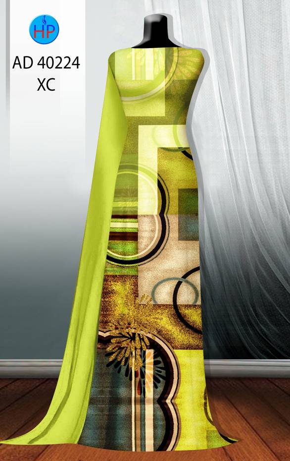 Vải Áo Dài Lập Thể Mới Ra AD 40224 40 Vải Áo Dài Lập Thể Mới Ra AD 40224