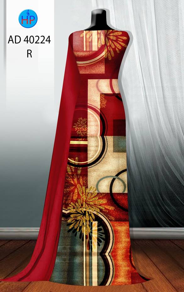 Vải Áo Dài Lập Thể Mới Ra AD 40224 41 Vải Áo Dài Lập Thể Mới Ra AD 40224