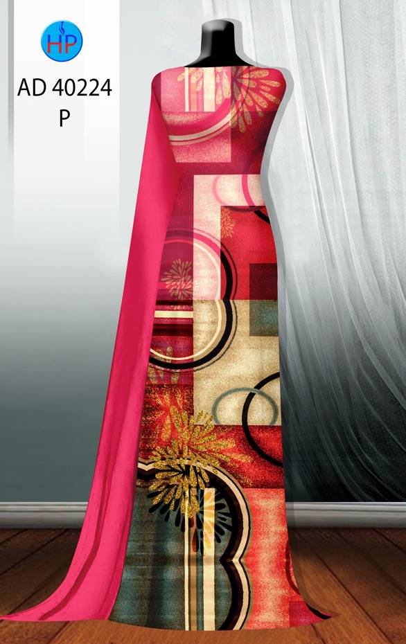 Vải Áo Dài Lập Thể Mới Ra AD 40224 49 Vải Áo Dài Lập Thể Mới Ra AD 40224