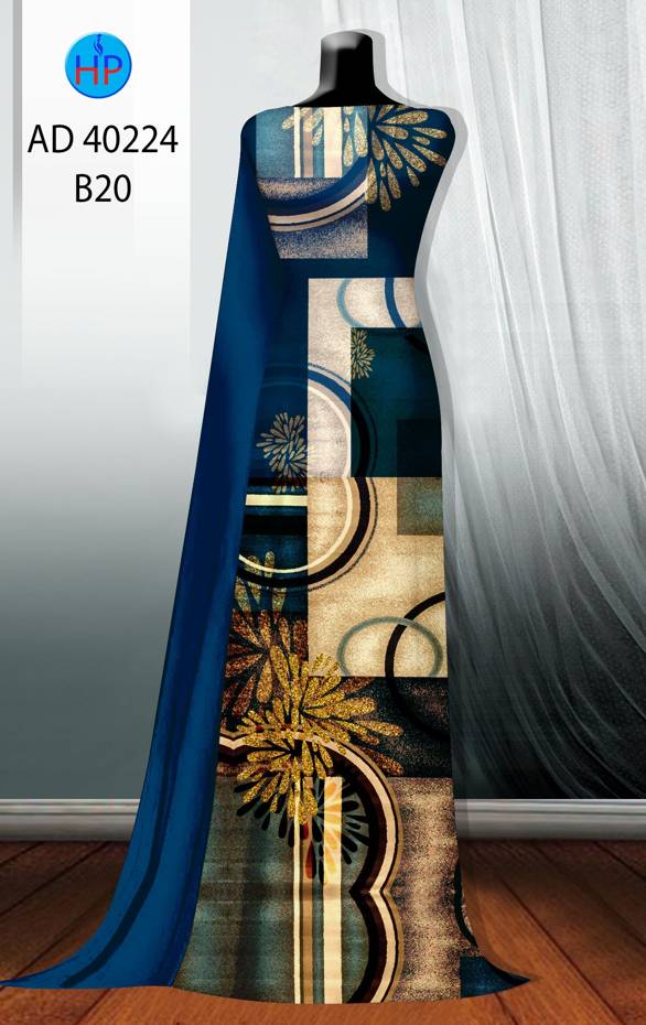 Vải Áo Dài Lập Thể Mới Ra AD 40224 50 Vải Áo Dài Lập Thể Mới Ra AD 40224