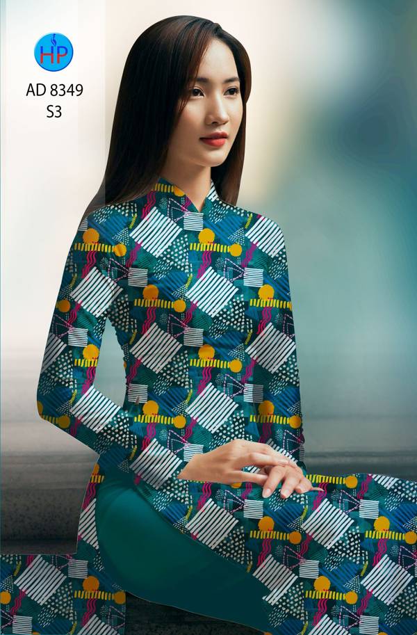 Vải Áo Dài Hoa Văn Độc Đáo AD 8349 37 Vải Áo Dài Hoa Văn Độc Đáo AD 8349