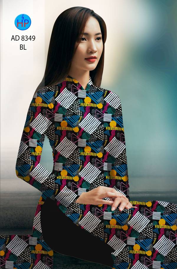 Vải Áo Dài Hoa Văn Độc Đáo AD 8349 47 Vải Áo Dài Hoa Văn Độc Đáo AD 8349