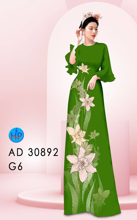 Vải Áo Dài Hoa In 3D Vừa Ra AD 30892 41 Vải Áo Dài Hoa In 3D Vừa Ra  AD 30892