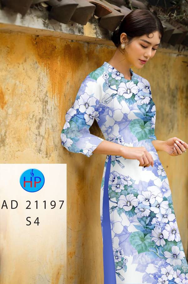 Vải Áo Dài Hoa In 3D Vừa Ra AD 21197 37 Vải Áo Dài Hoa In 3D Vừa Ra  AD 21197