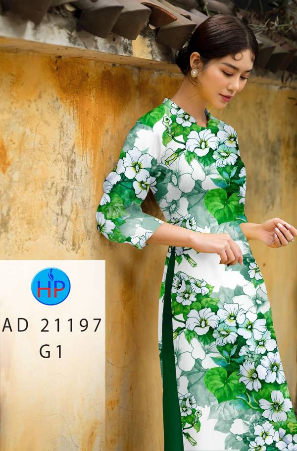 Vải Áo Dài Hoa In 3D Vừa Ra AD 21197 48 Vải Áo Dài Hoa In 3D Vừa Ra  AD 21197