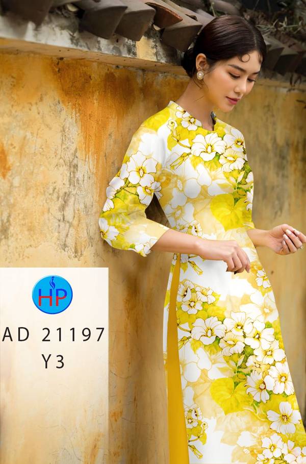 Vải Áo Dài Hoa In 3D Vừa Ra AD 21197 49 Vải Áo Dài Hoa In 3D Vừa Ra  AD 21197