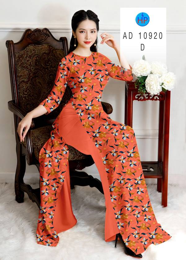 Vải Áo Dài Hoa Đều Thiết Kế 2021 AD 10920 37 Vải Áo Dài Hoa Đều Thiết Kế 2021 AD 10920