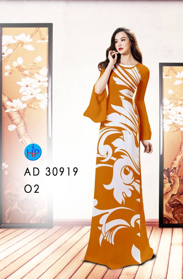 Vải Áo Dài Hoa Văn Độc Đáo AD 30919 46 Vải Áo Dài Hoa Văn Độc Đáo AD 30919