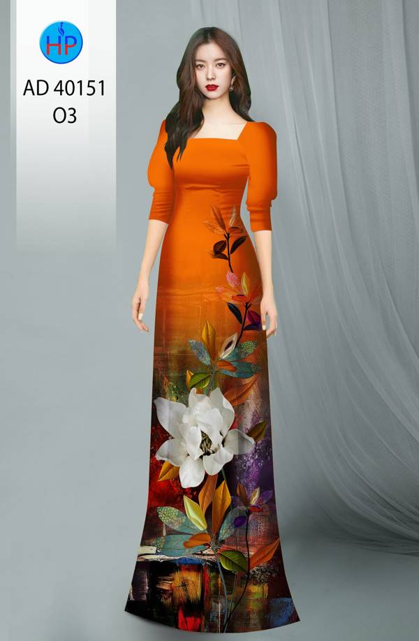 Vải Áo Dài Hoa Sen Kiểu Mới AD 40151 39 Vải Áo Dài Hoa Sen Kiểu Mới AD 40151