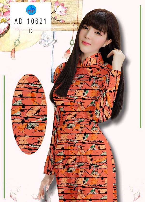 Vải Áo Dài Hoa Văn Độc Đáo AD 10621 43 Vải Áo Dài Hoa Văn Độc Đáo AD 10621