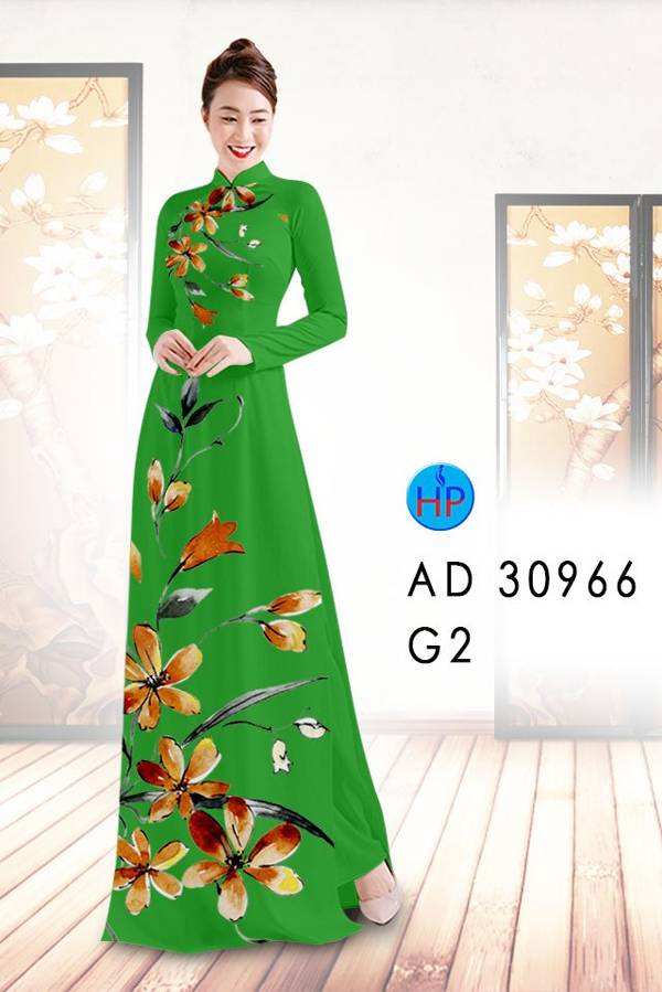 Vải Áo Dài Hoa In 3D Vừa Ra AD 30966 46 Vải Áo Dài Hoa In 3D Vừa Ra  AD 30966