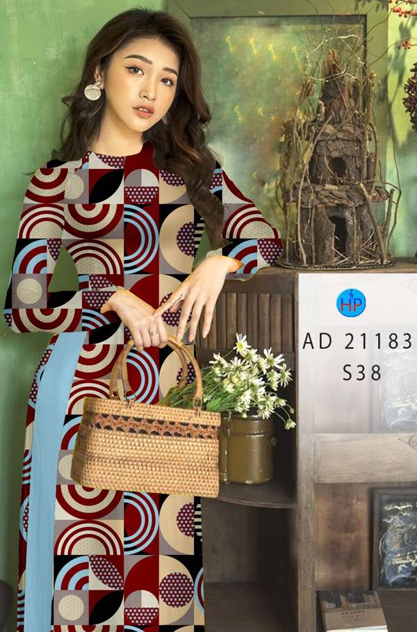 Vải Áo Dài Hoa Văn Vừa Ra AD 21183 40 Vải Áo Dài Hoa Văn Vừa Ra  AD 21183