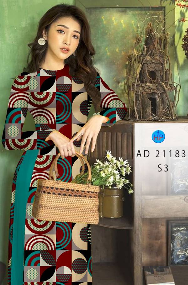 Vải Áo Dài Hoa Văn Vừa Ra AD 21183 43 Vải Áo Dài Hoa Văn Vừa Ra  AD 21183