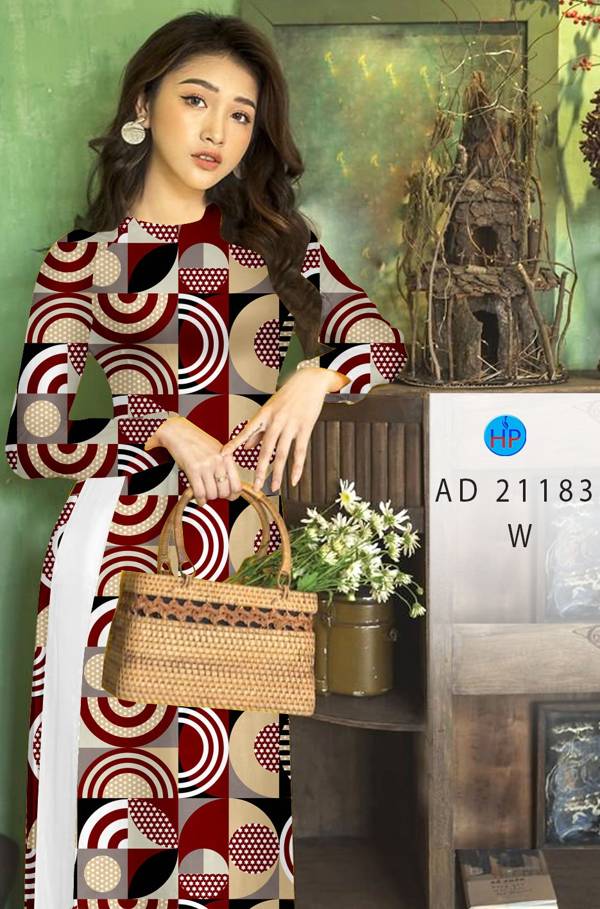 Vải Áo Dài Hoa Văn Vừa Ra AD 21183 50 Vải Áo Dài Hoa Văn Vừa Ra  AD 21183