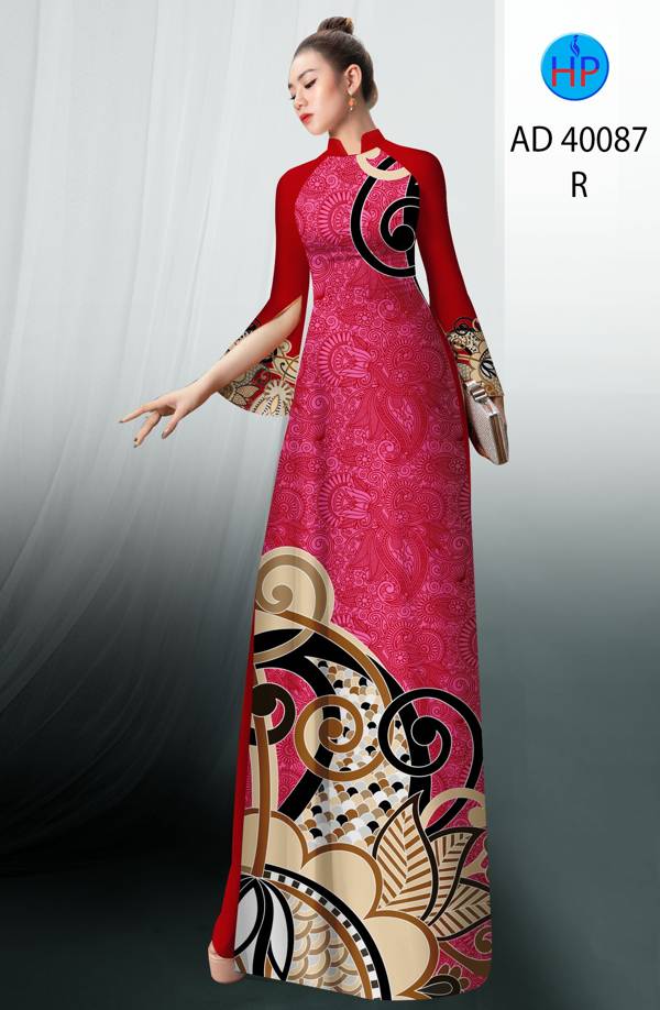 Vải Áo Dài Hoa Văn Thiết Kế 2021 AD 40087 39 Vải Áo Dài Hoa Văn Thiết Kế 2021 AD 40087