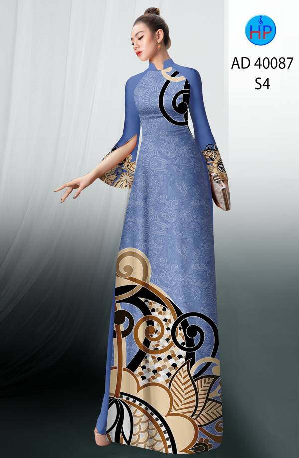 Vải Áo Dài Hoa Văn Thiết Kế 2021 AD 40087 49 Vải Áo Dài Hoa Văn Thiết Kế 2021 AD 40087