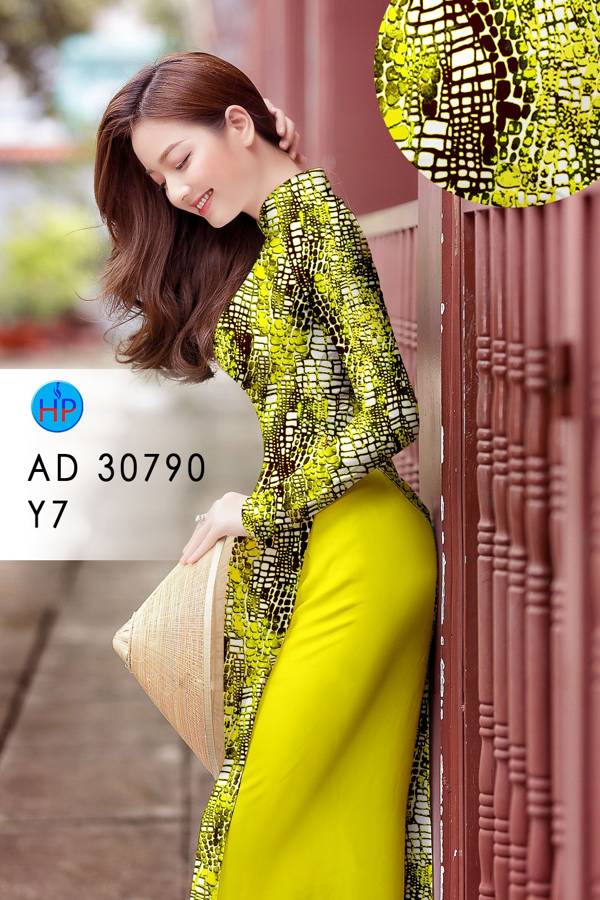 Vải Áo Dài Hoa Văn Độc Đáo AD 30790 51 Vải Áo Dài Hoa Văn Độc Đáo AD 30790