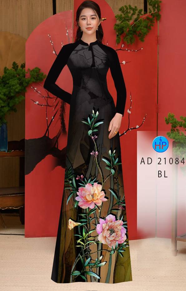 Vải Áo Dài Hoa Sen Mới Ra AD 21084 38 Vải Áo Dài Hoa Sen Mới Ra AD 21084