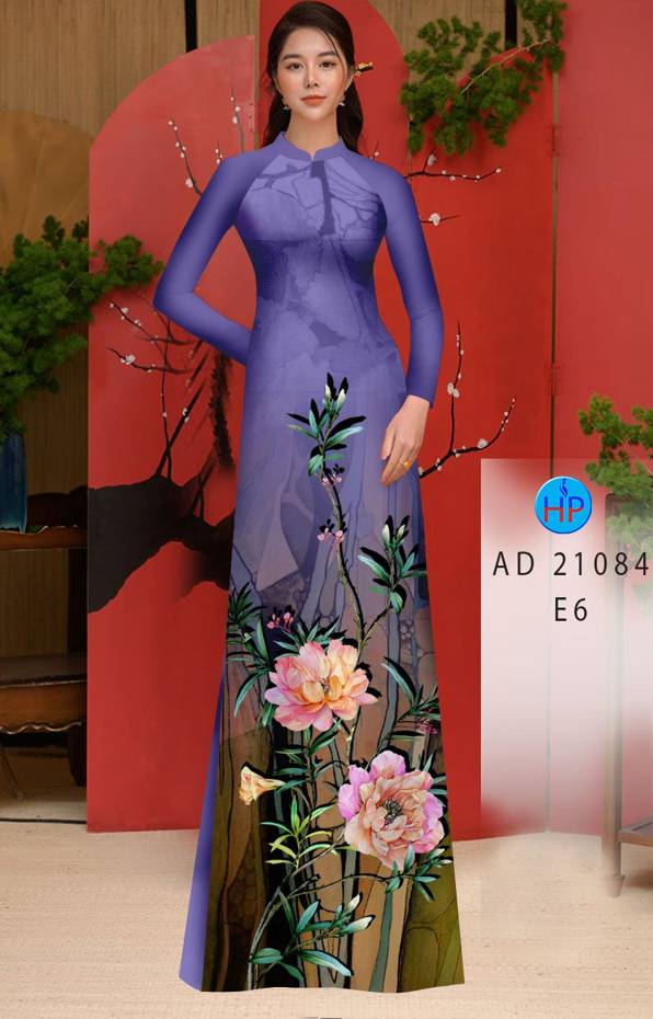 Vải Áo Dài Hoa Sen Mới Ra AD 21084 42 Vải Áo Dài Hoa Sen Mới Ra AD 21084
