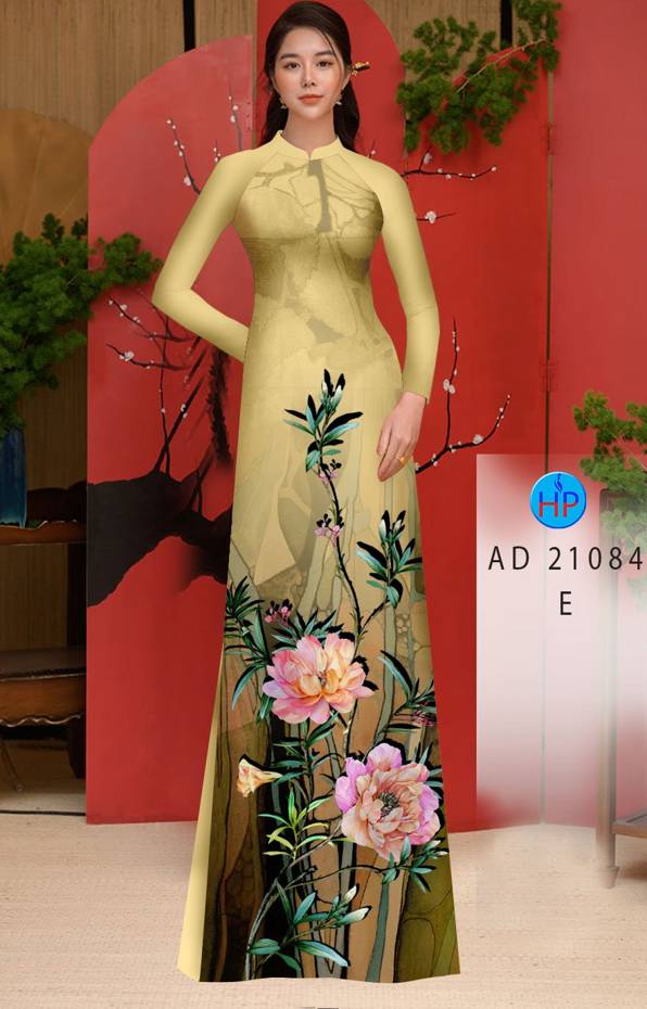 Vải Áo Dài Hoa Sen Mới Ra AD 21084 41 Vải Áo Dài Hoa Sen Mới Ra AD 21084