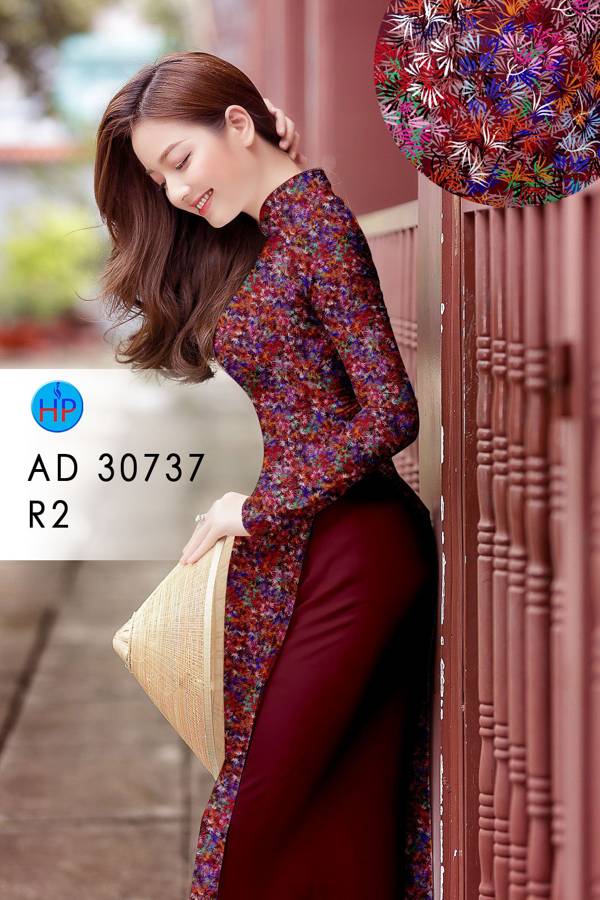 Vải Áo Dài Hoa Nhí Độc Đáo AD 30737