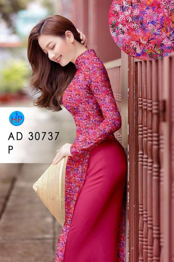 Vải Áo Dài Hoa Nhí Độc Đáo AD 30737
