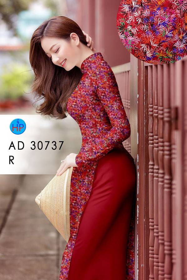 Vải Áo Dài Hoa Nhí Độc Đáo AD 30737