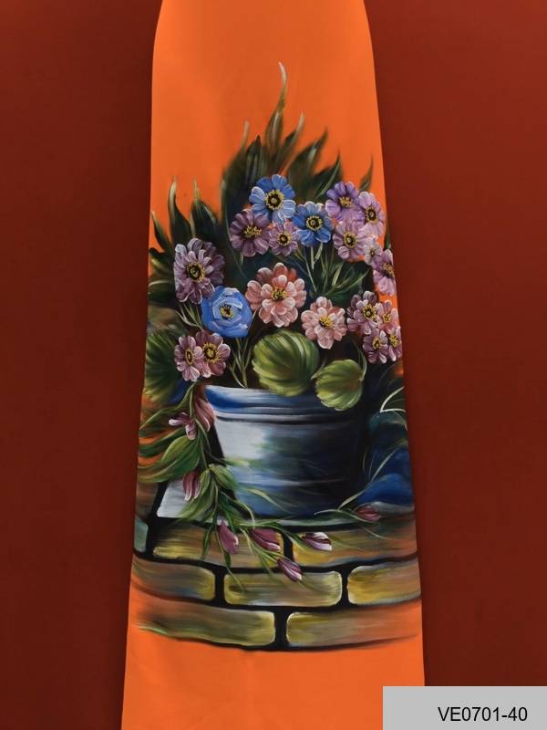 Vải Áo Dài Thái Tuấn Vẽ Tay Hoa Đẹp Thiết Kế 2021 AD VE0701_39