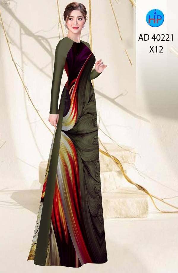 Vải Áo Dài Hoa Văn Độc Đáo AD 40221 40 Vải Áo Dài Hoa Văn Độc Đáo AD 40221