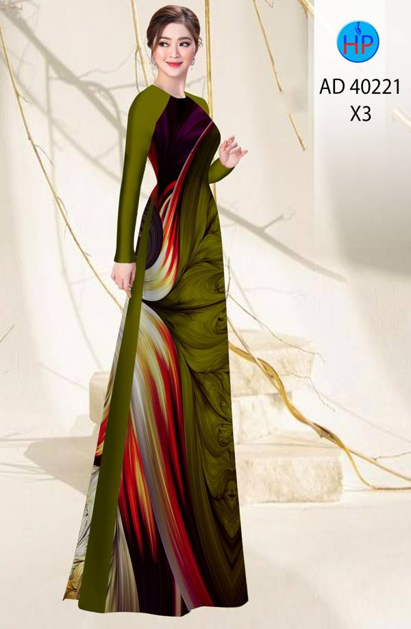 Vải Áo Dài Hoa Văn Độc Đáo AD 40221 39 Vải Áo Dài Hoa Văn Độc Đáo AD 40221