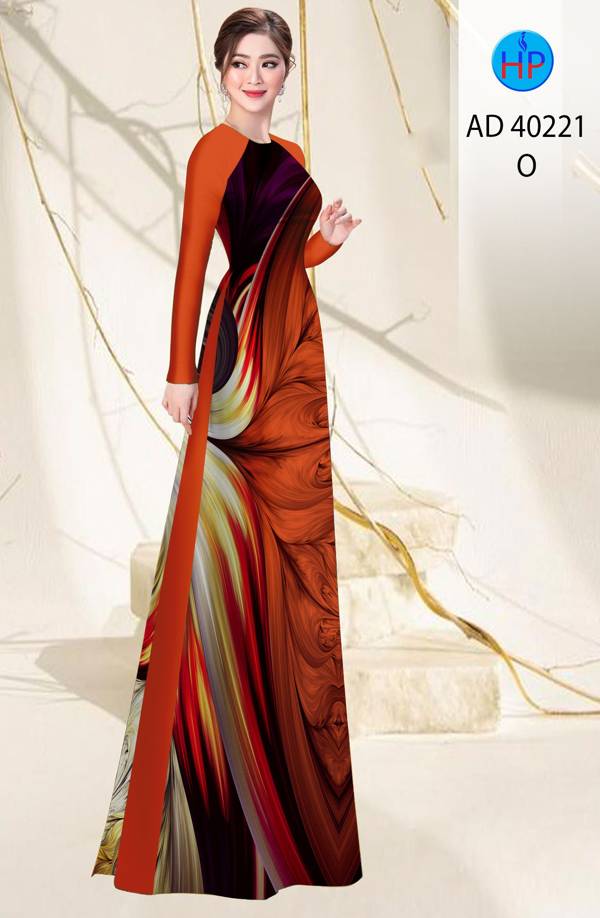 Vải Áo Dài Hoa Văn Độc Đáo AD 40221 47 Vải Áo Dài Hoa Văn Độc Đáo AD 40221