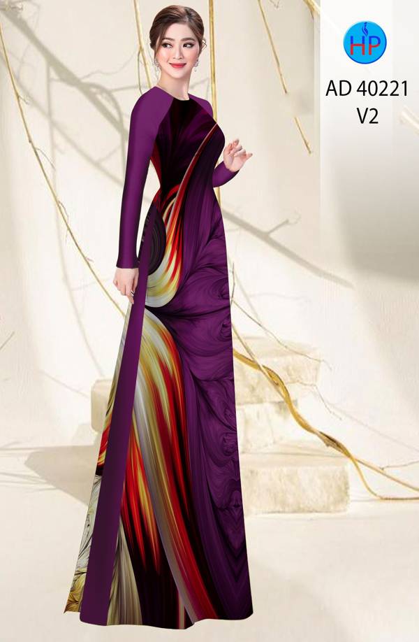 Vải Áo Dài Hoa Văn Độc Đáo AD 40221 45 Vải Áo Dài Hoa Văn Độc Đáo AD 40221