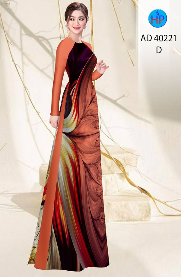 Vải Áo Dài Hoa Văn Độc Đáo AD 40221 46 Vải Áo Dài Hoa Văn Độc Đáo AD 40221